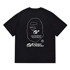 BAPE x Gran Turismo – Black GT Logo Tee