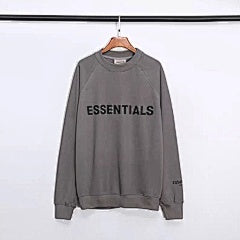 Fear of God Essentials – Grey Crewneck Sweatshirt