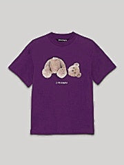 Palm Angels Teddy Bear Tee – PURPLE