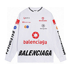 Balenciaga “Sponsors” Long Sleeve Jersey (White)