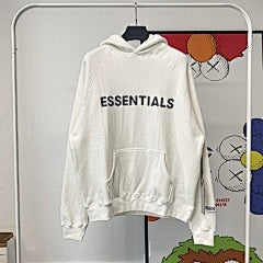 Fear of God Essentials – White Hoodie