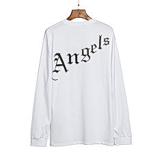 Palm Angels “Palm USA” Long Sleeve T-Shirt (WHITE)