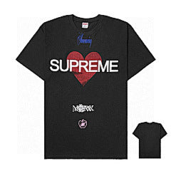 Supreme x Mowalola “Heart” T-Shirt (BLACK)