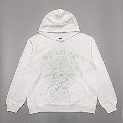 Sp5der Web Hoodie – White