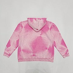 Gallery Dept. Tie-Dye Hoodie (Pink Wash)