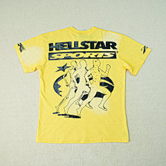 Hellstar “Sports Division” Tee (Yellow/Navy)