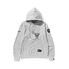 BAPE – Grey Camo Ape Head Hoodie