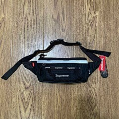 Supreme Black Cordura Waist Bag