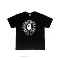 BAPE – Black Chrome Hearts Collab Tee