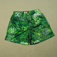 Eric Emanuel – Green Floral Mesh Shorts