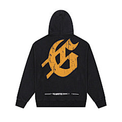 Amiri “Godspeed” Black Zip-Up Hoodie