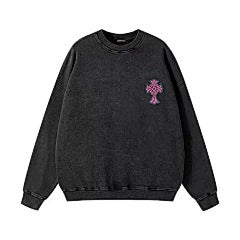 Chrome Hearts Cross Patch Crewneck – Black (Pink Cross)