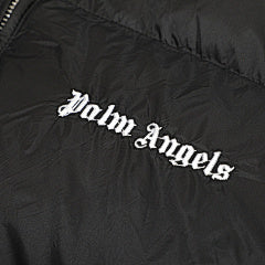 Palm Angels “Logo Puffer Jacket” (Black)