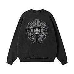 Chrome Hearts Cross Patch Crewneck – Black (Grey Cross)