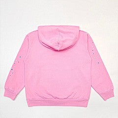 Sp5der “Web Hoodie” (Pink/White)