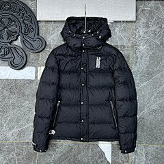 Chrome Hearts – Black Quilted Puffer Jacket