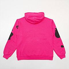 Sp5der “Atlanta” Hoodie (Hot Pink/Black Stars)