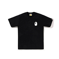 BAPE Minimal Ape Head Tee – Black & White Logo