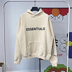 Fear of God Essentials – Cream Hoodie