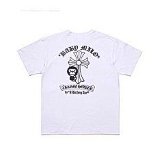 BAPE – White Chrome Hearts Collab Tee
