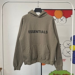 Fear of God Essentials – Olive Green Hoodie