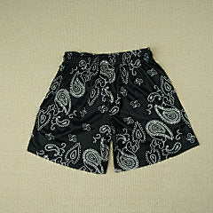 Eric Emanuel – Black Paisley Shorts