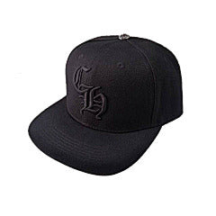 Chrome Hearts – Black “CH” Logo Cap