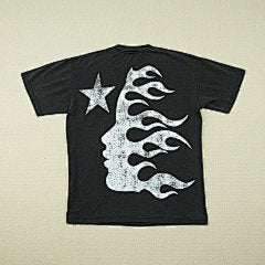 Hellstar “Smiley Face” Tee (Black/Yellow)