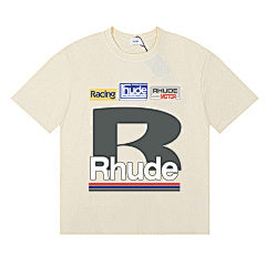 Rhude “Racing Logo” T-Shirt (BIEGE)