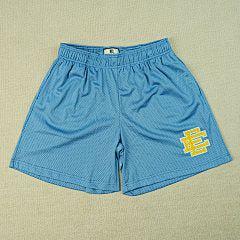 Eric Emanuel – Light Blue Mesh Shorts