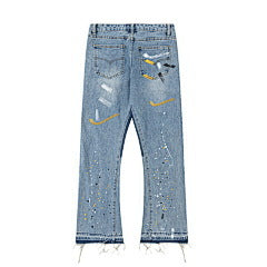 Off-White “Paint Splatter Arrows” Jeans