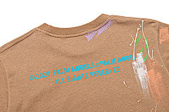 Palm Angels “Paint Splash Palm” T-Shirt (Brown)
