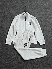 Chrome Hearts – White Cross Track Set