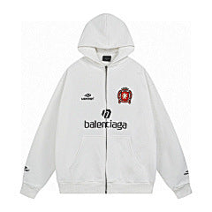 Balenciaga x Umbro Zip Hoodie – White